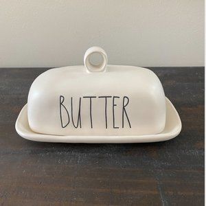 Rae Dunn Butter Dish EUC